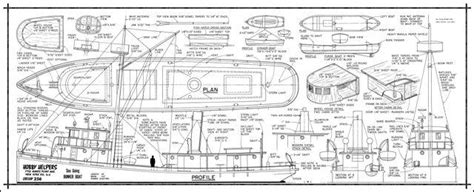 Free model boat plans downloads | Digika