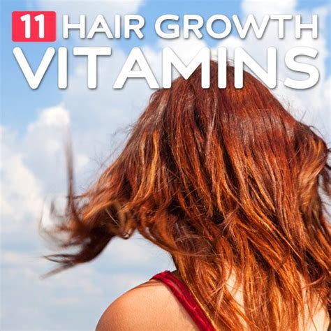 11 Essential Vitamins for Hair Growth | Health Wholeness