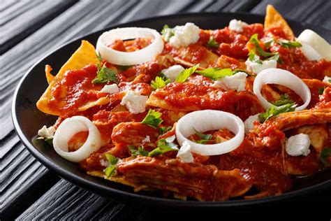 Chilaquiles Rojos Recipe - Comida Mexicana