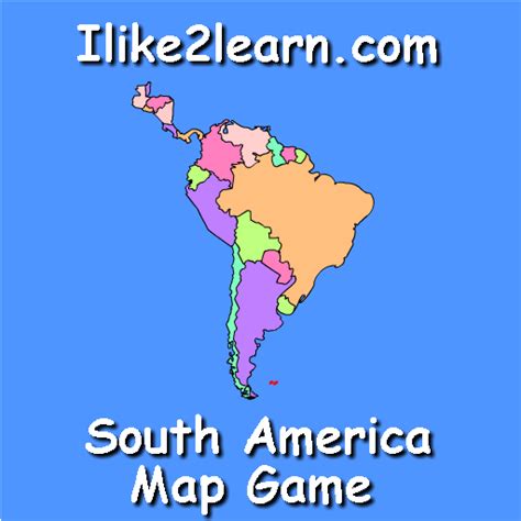 america: south america map quiz