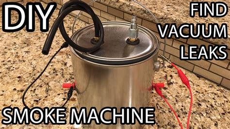 Project Time: DIY Smoke Machine Build - Find Those Vacuum Leaks! - YouTube