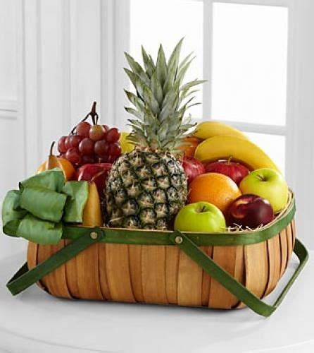 FTD Thoughtful Gesture Fruit Basket - DELUXE | Sympathy gift baskets, Fruit gifts, Fruit basket gift