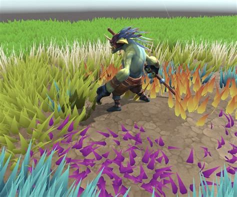 ArtStation - Unity Shader - Cartoon Interactive Grass built-in | Game ...