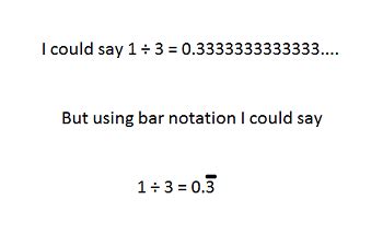 Bar Notation Overview & Examples | What Does a Line Over a Number Mean ...