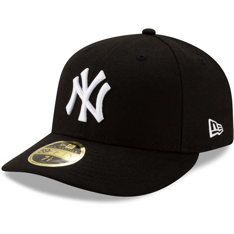 New York Yankees New Era Team Low Profile 59FIFTY Fitted Hat - Black