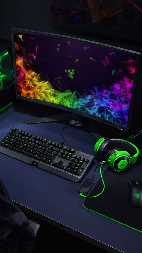 Razer Gaming Setup Wallpaper - Free Wallpapers for Apple iPhone And ...