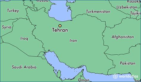 Where is Tehran, Iran? / Tehran, Tehran Map - WorldAtlas.com