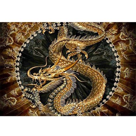 Chinese Dragon Canvas Wall Art – The Nerd Collective