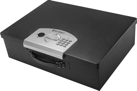 Portable Security Safe Keypad Lock Box 17.5 in x 12.5 in x 5 in ...