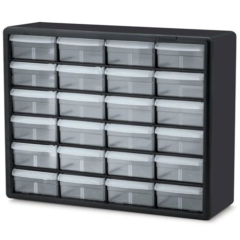 Akro-Mils 24 Large Drawer Small Parts Storage Cabinet-10124 - The Home Depot