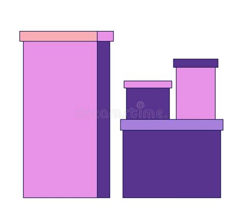 Boxes Pile of Trash Vector Flat Minimalistic Isolated Vector Style Illustration Stock Vector ...
