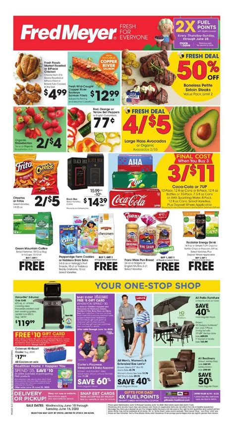 Fred Meyer Grocery Ad Valid Jun 10 - Jun 16, 2020 Next Week Preview ...