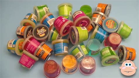 Baby Big Mouth's Top 5 Most Viewed Learn Colours With Ooze and Glitter Putty! - YouTube