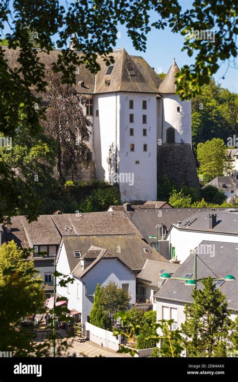 Luxembourg, Clervaux, Clervaux Castle Stock Photo - Alamy