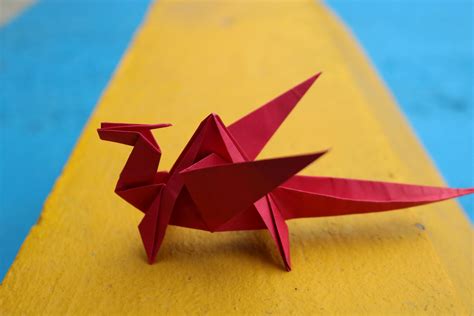 Red Origami Paper · Free Stock Photo