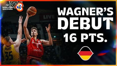 Franz Wagner Impresses In Debut 🇩🇪 | Full Highlights | 16 PTS 5 REB 5 ...