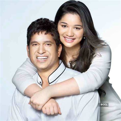 Sachin Tendulkar with daughter Sara