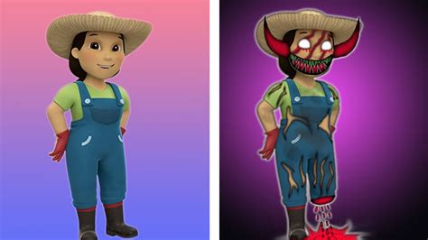 PAW PATROL Farmer Yumi As Horror Versions - YouTube