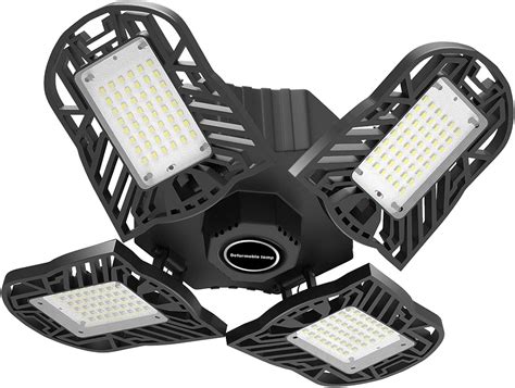 LED Garage Light DZY 120W Garage Light LED Light E26/E27 1200LM Garage Lights Ceiling LED Shop ...