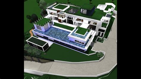 Bloxburg Mega Mansion Layout - Image to u