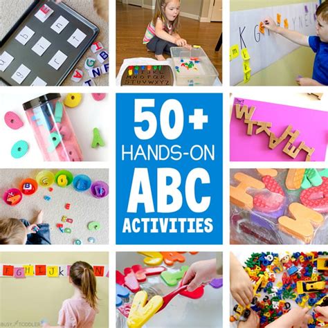 Hands-On Alphabet Activities For Kids Messy Little Monster, 58% OFF