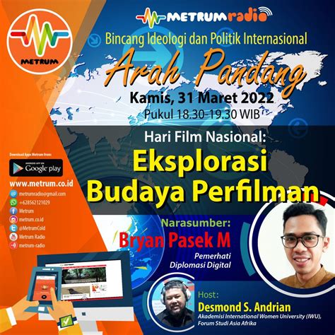 Arah Pandang: Eksplorasi Budaya Perfilman - Metrum