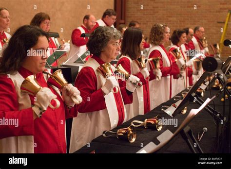 Hand bell choir hi-res stock photography and images - Alamy