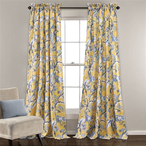 Yellow Patterns Curtains – FREE PATTERNS