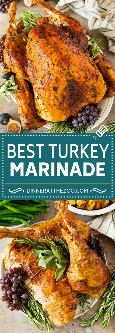 The Best Turkey Marinade Recipe - Dinner at the Zoo