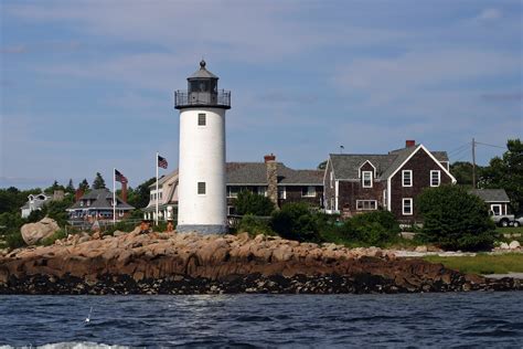 New England Lighthouses: Whale Watch provides lighthouse views, too!