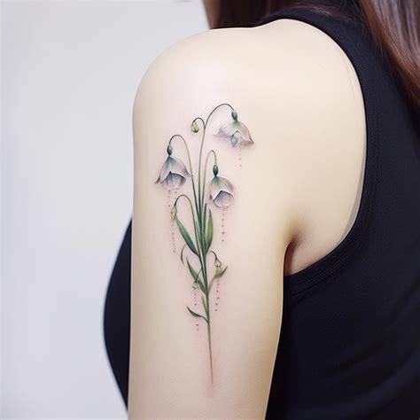 Snowdrop Flower Tattoo – The Bridge Tattoo Designs