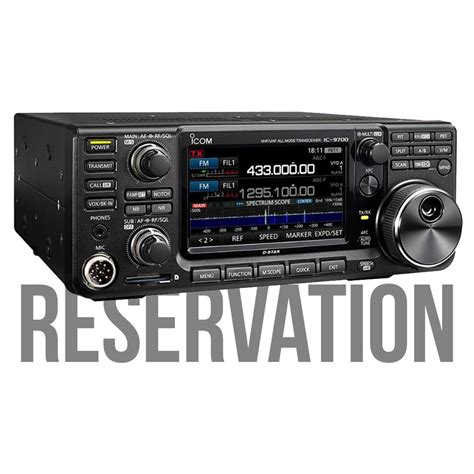 ICOM IC-9700 ICOM IC-9700 VHF/UHF/1.2 GHz Transceiver Reservations | DX Engineering