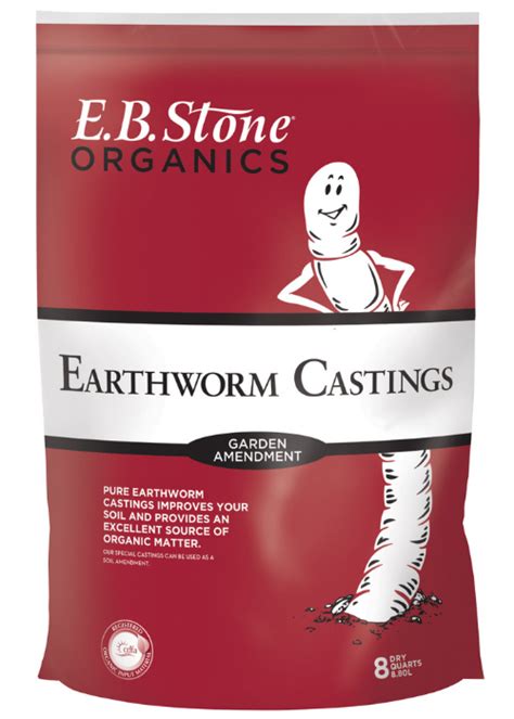 Earthworm Castings - EB Stone & Son Inc