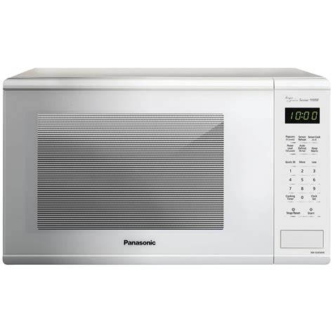 Panasonic 1.3 Cu. Ft. 1100W Genius Sensor Countertop Microwave Oven in ...