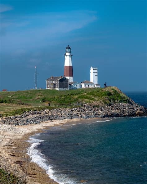 Montauk Point Lighthouse Photograph by Stan Dzugan - Pixels