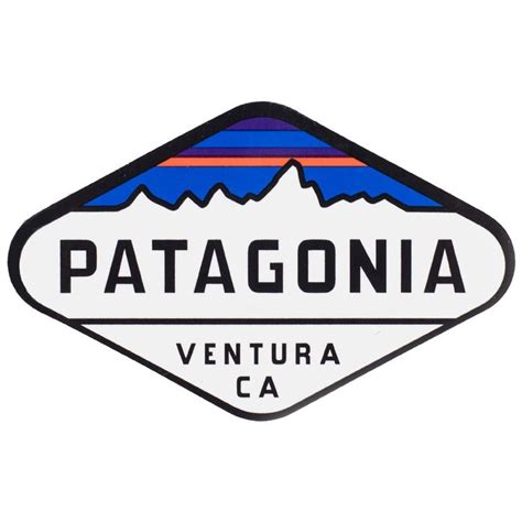 Patagonia sticker, Patagonia logo, Logo design