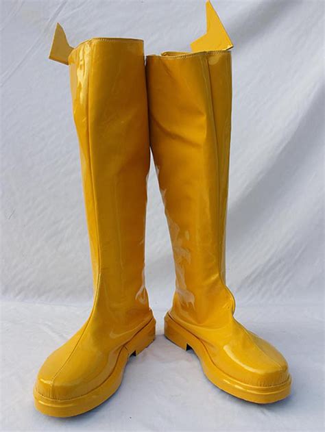 The Flash Yellow Cosplay Boots [Shoes 1062] - $60.00 : Otaku Sky, Anime Accessories Online Store