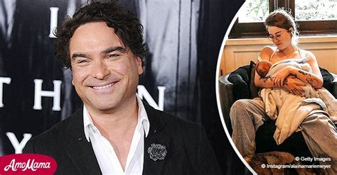 Johnny Galecki's Girlfriend Alaina Meyer Breastfeeds Their Baby Son ...