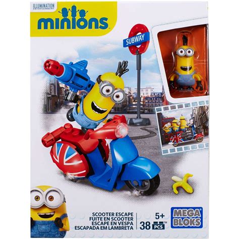 Mega Bloks Minions Scooter Escape - Walmart.com