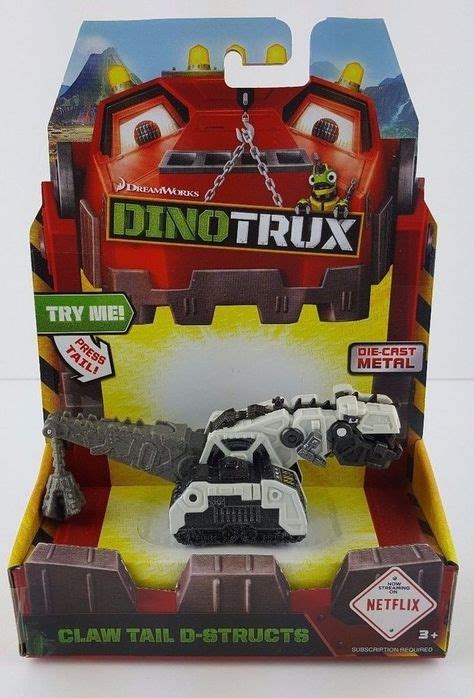 Dinotrux Die-Cast Destructs with Claw Tail Vehicle Brand New #Mattel ...