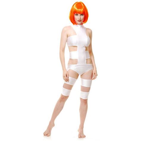 The Fifth Element Leeloo Orange Short Bob Cosplay Hair Wig ( free shipping ) - $14.99