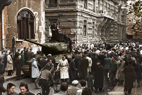 Hungarian Uprising 1956 Budapest Hungary, Soviet Union, Revolver, Old ...