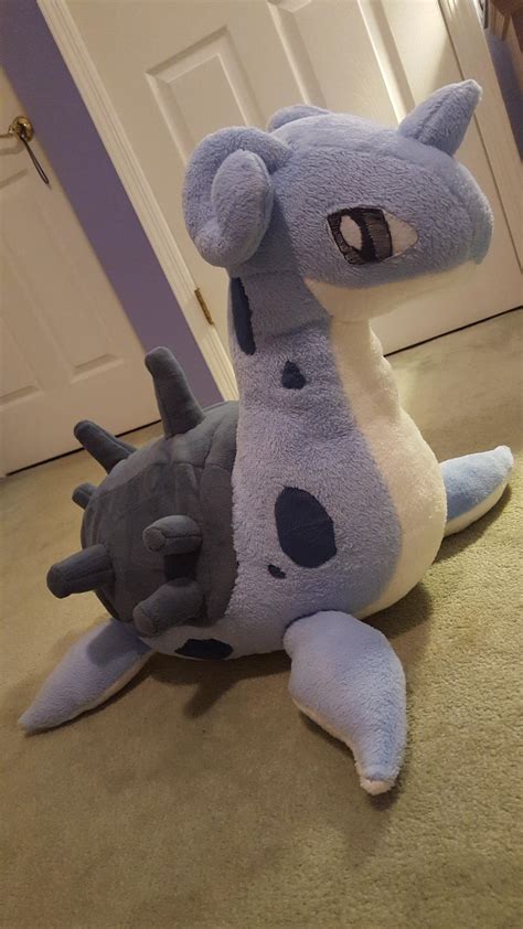 I made a giant Lapras plush! : r/pokemon