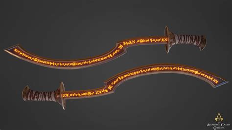 Created a In-game weapon from Assassin's creed Origins...Hope y'all gonna like it.. : r/3Dmodeling