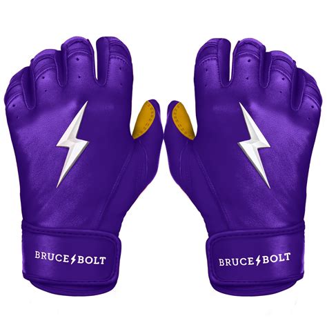 Purple Batting Gloves | Bruce Bolt Pro Batting Gloves – BRUCE BOLT