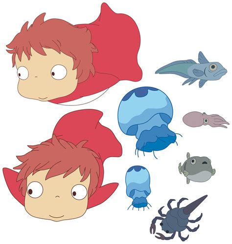 Ponyo vector by kosepa on DeviantArt