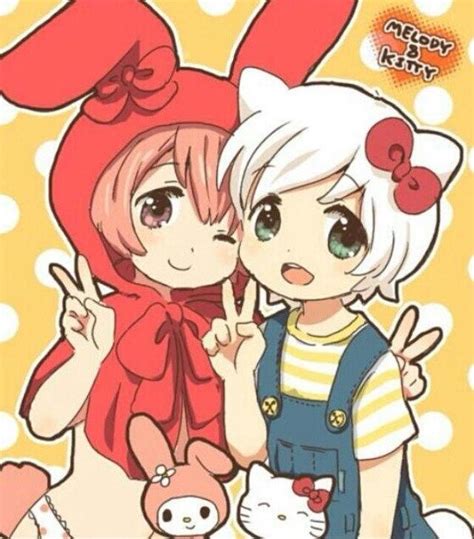 My Melody & Hello Kitty #Manga #Anime | Anime Manga | Pinterest | My ...