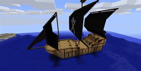 Pirate Ship [Schematic + World Save] Minecraft Project