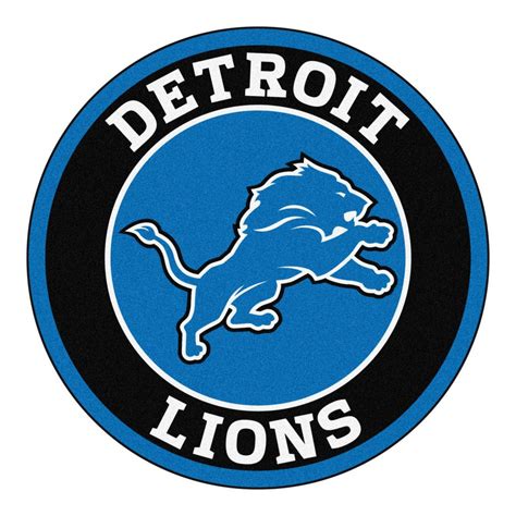 Roundel Mat - Detroit Lions | Nfl detroit lions, Detroit lions, Detroit lions logo