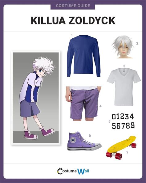 Dress Like Killua Zoldyck Costume Halloween And Cosplay, 51% OFF